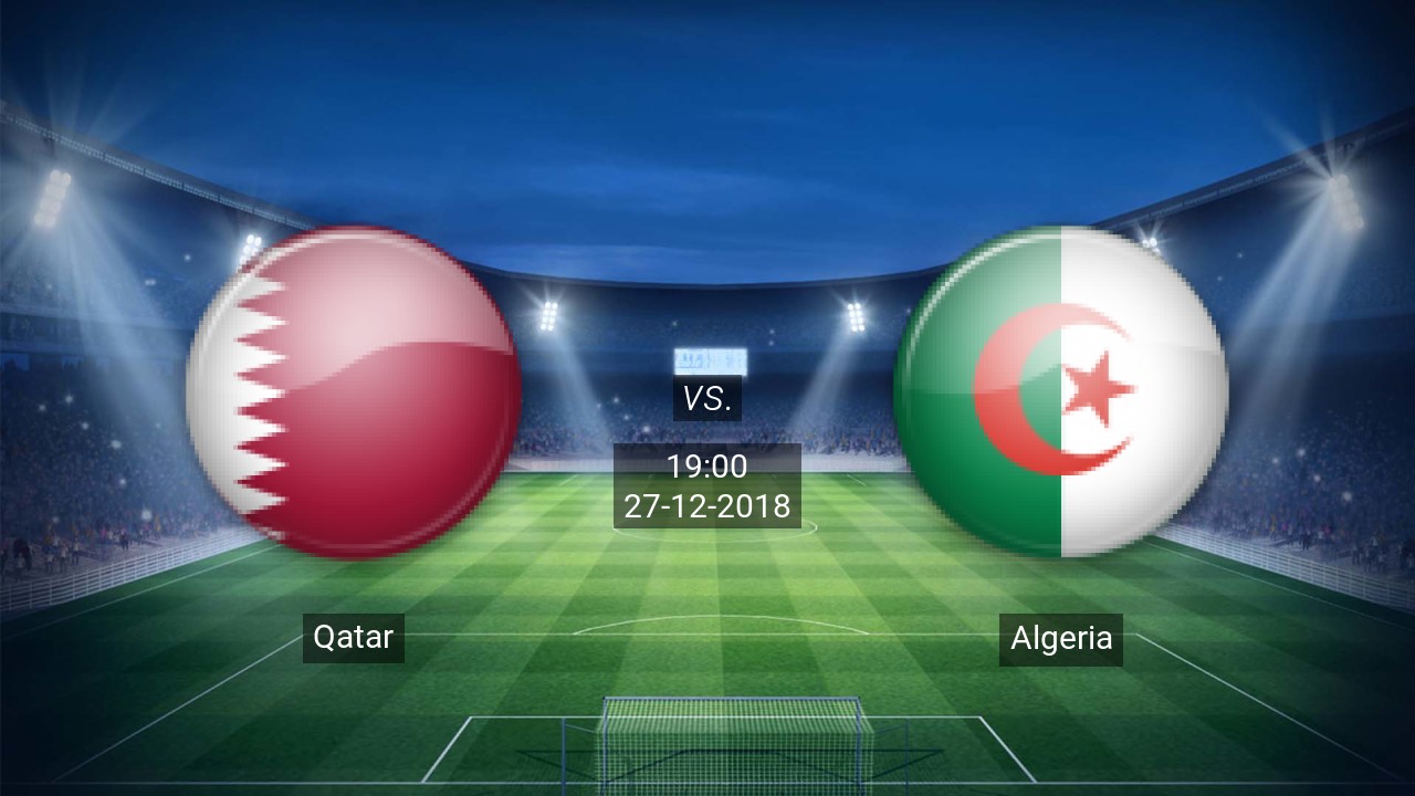 Trận đấu giao hữu quốc tế bóng đá Qatar vs Algeria