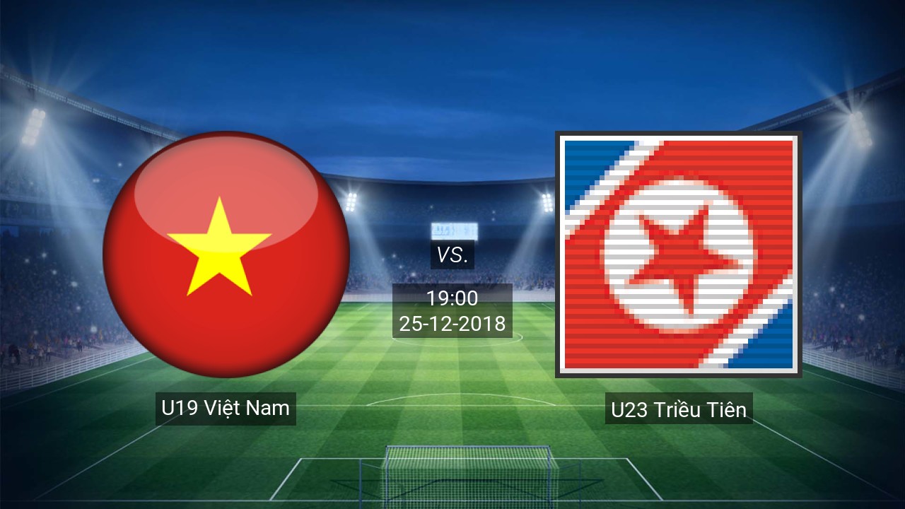 Trận đấu Việt Nam vs CHDCND Triều Tiên